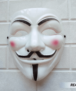 Máscara plástica de Anonymous