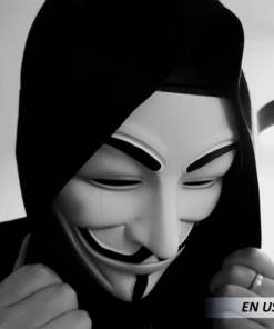 Máscara plástica de Anonymous - Imagen 5