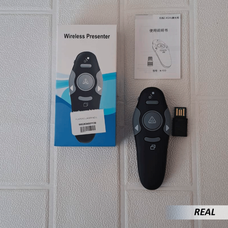 Control remoto inalámbrico de presentación láser - Imagen 2