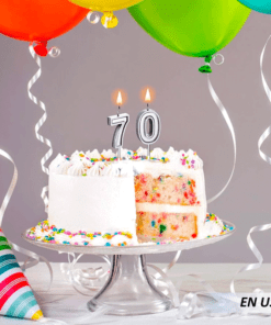 Velas de números para decoración de pasteles - Imagen 5
