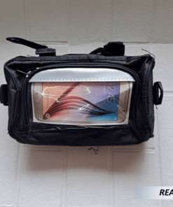 Bolsa impermeable porta celular para manillar