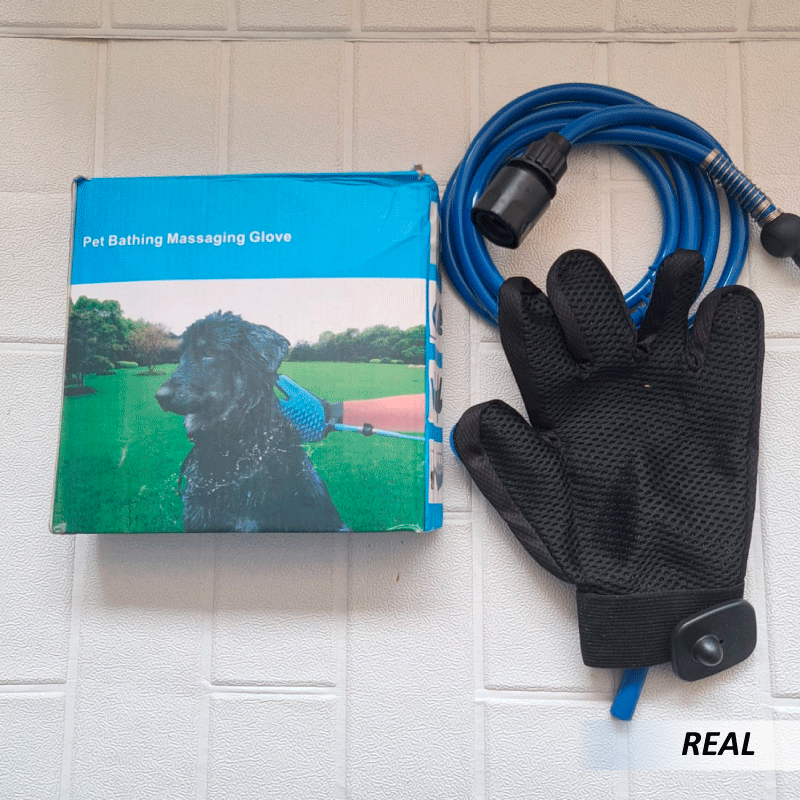 Guante de baño para perros - Imagen 3