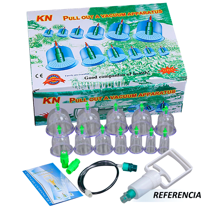 Kit de ventosas chinas (12 bombas) - Imagen 4