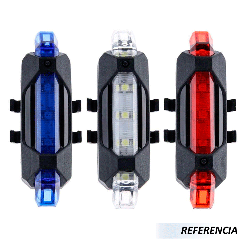 luz para bicicleta recargable bs-216 - Imagen 4