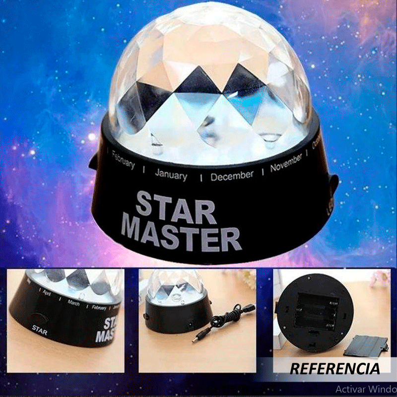 Lampara mini bola star master - Imagen 4