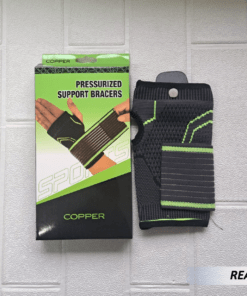 Muñequera de compresión con cinturón de presión