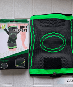 Soporte de rodilla elástica ajustable