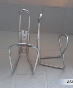 Soporte de botella de agua metálico para bici