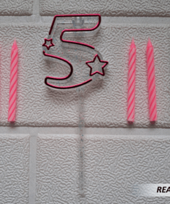 Velas de números para decoración de pasteles - Imagen 3